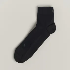 Falke GO2 Short Golf Socks Black